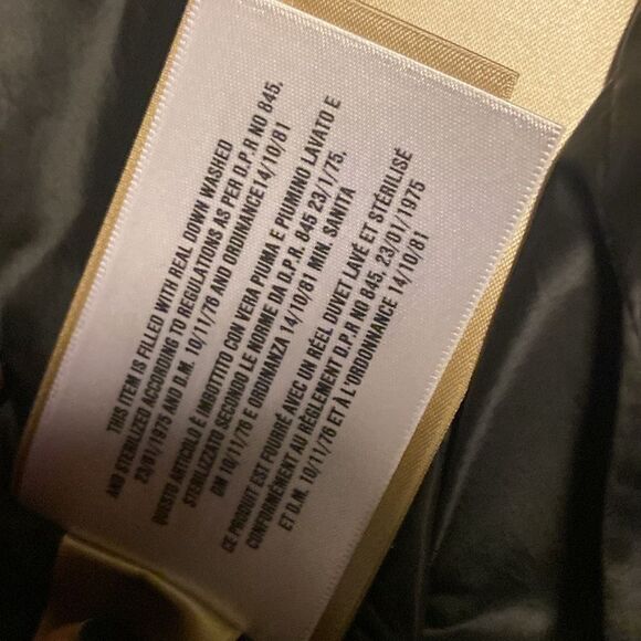 Size Small Black Burberry Limefield Hooded Belted Puffer Jacket - Picture 7 of 11